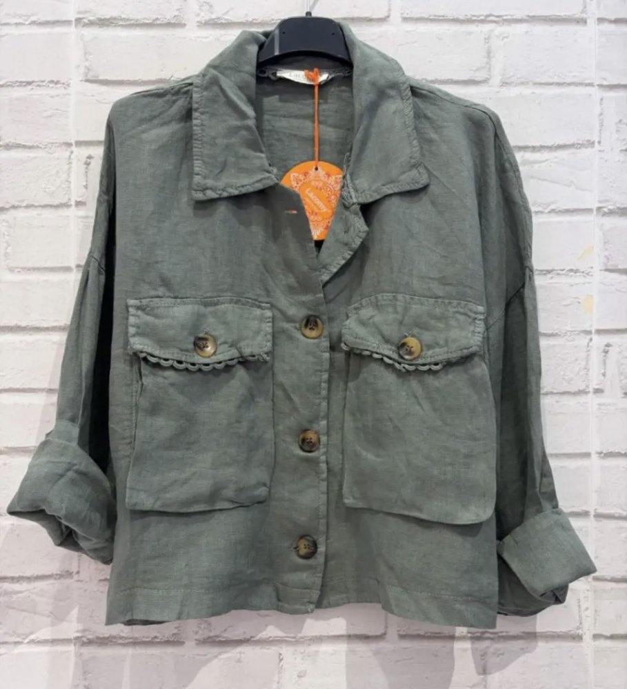 Veste lin | Jus de coco