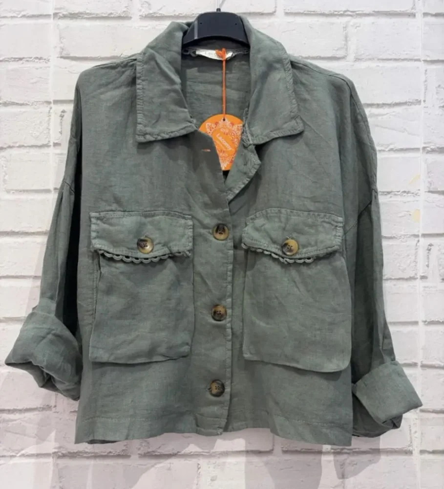 Veste lin | Jus de coco 