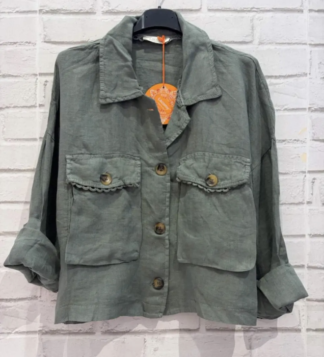 Veste lin | Jus de coco