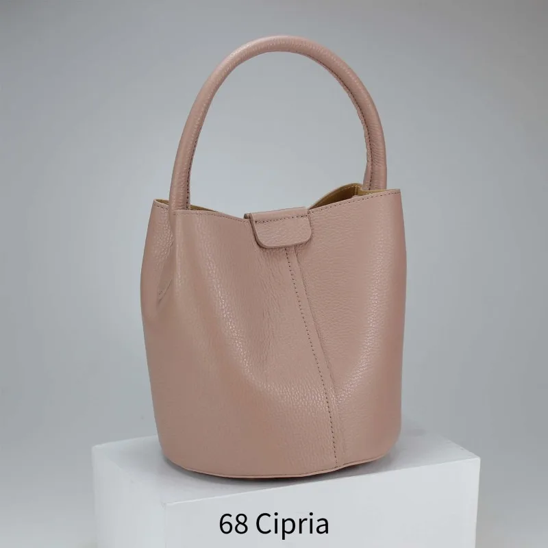 5889 - Borsa in pelle Secchiello | Carvin Bags