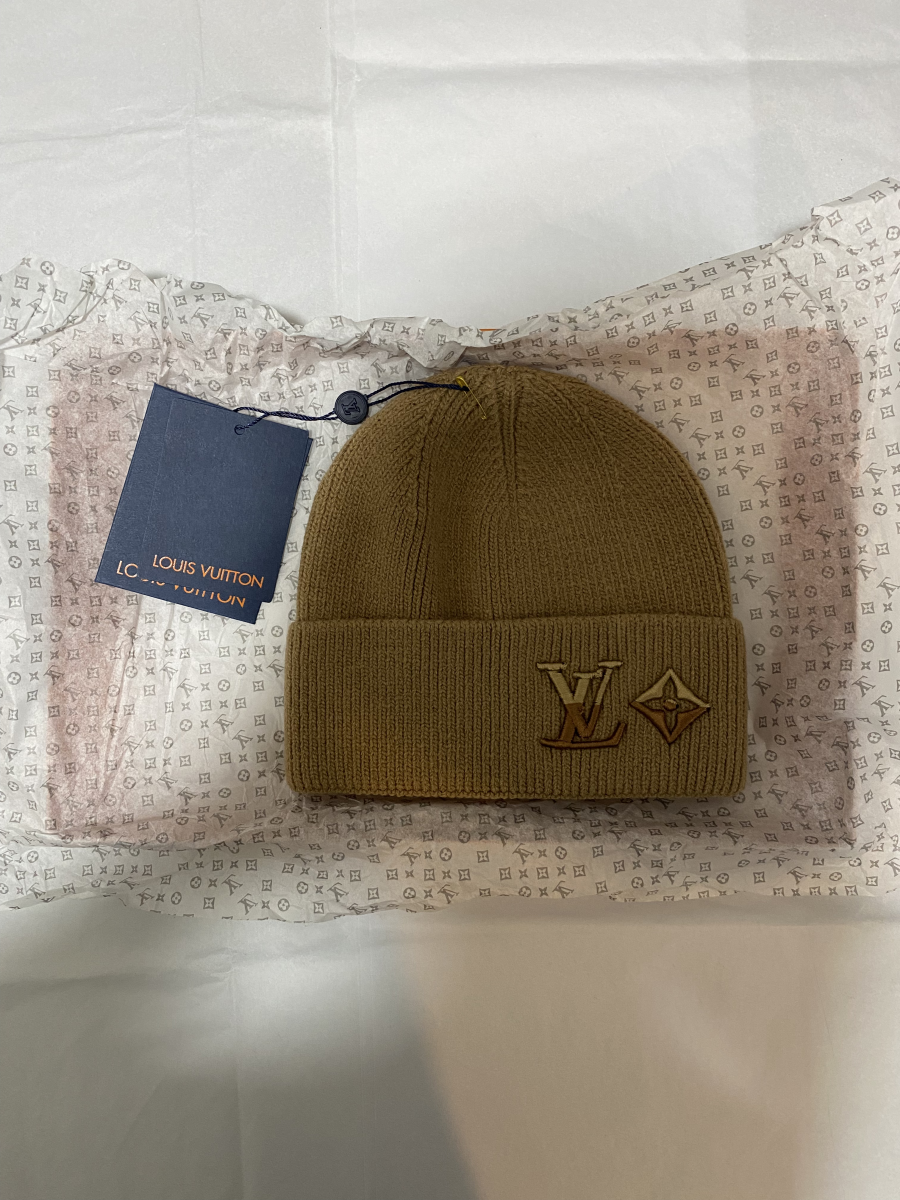 Louis Vuitton Cotton Cap Beige  | MASSIMOLUXURYOUTLET