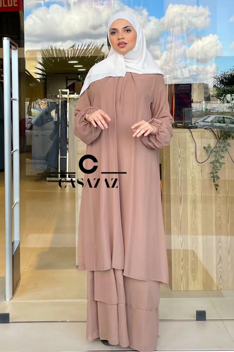 Robe crepe moussline | CasaZaz