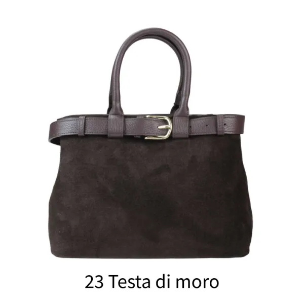 Borsa in pelle scamosciata  | Carvin Bags