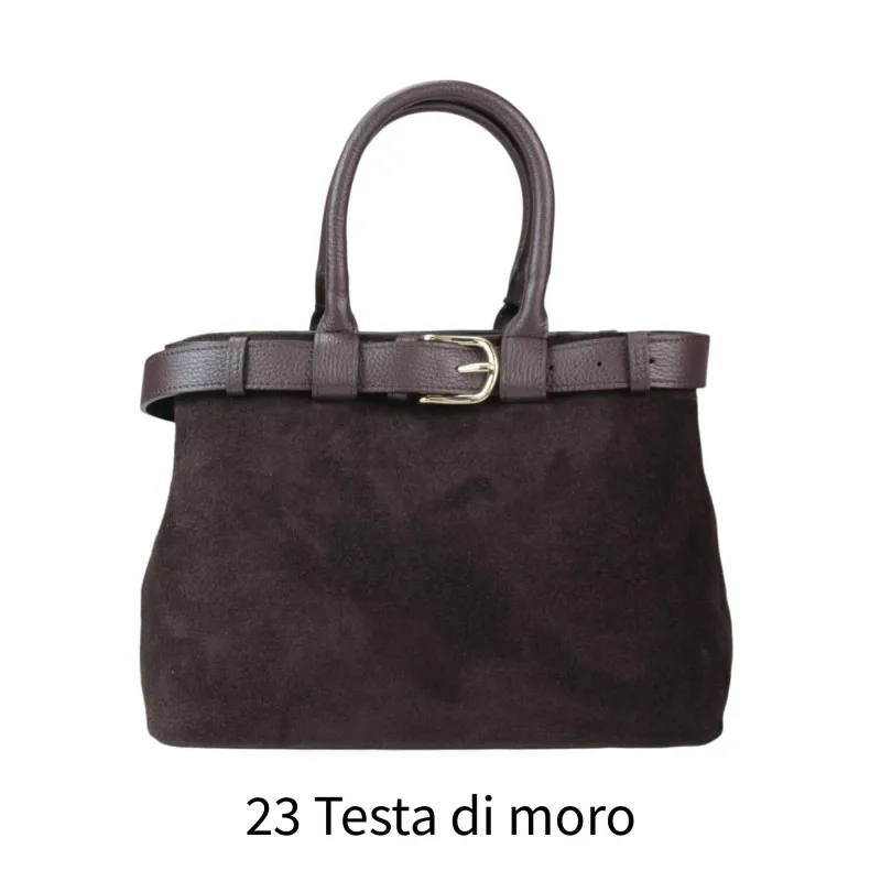 Borsa in pelle scamosciata  | Carvin Bags