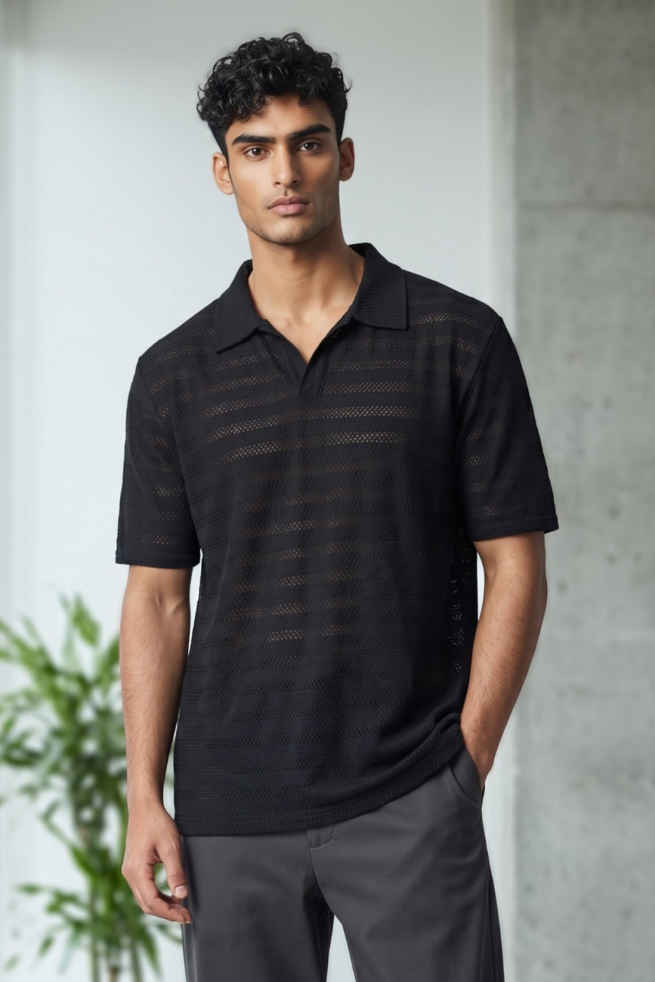 Polo Renda Preto Special Price Cod. 788 | definne