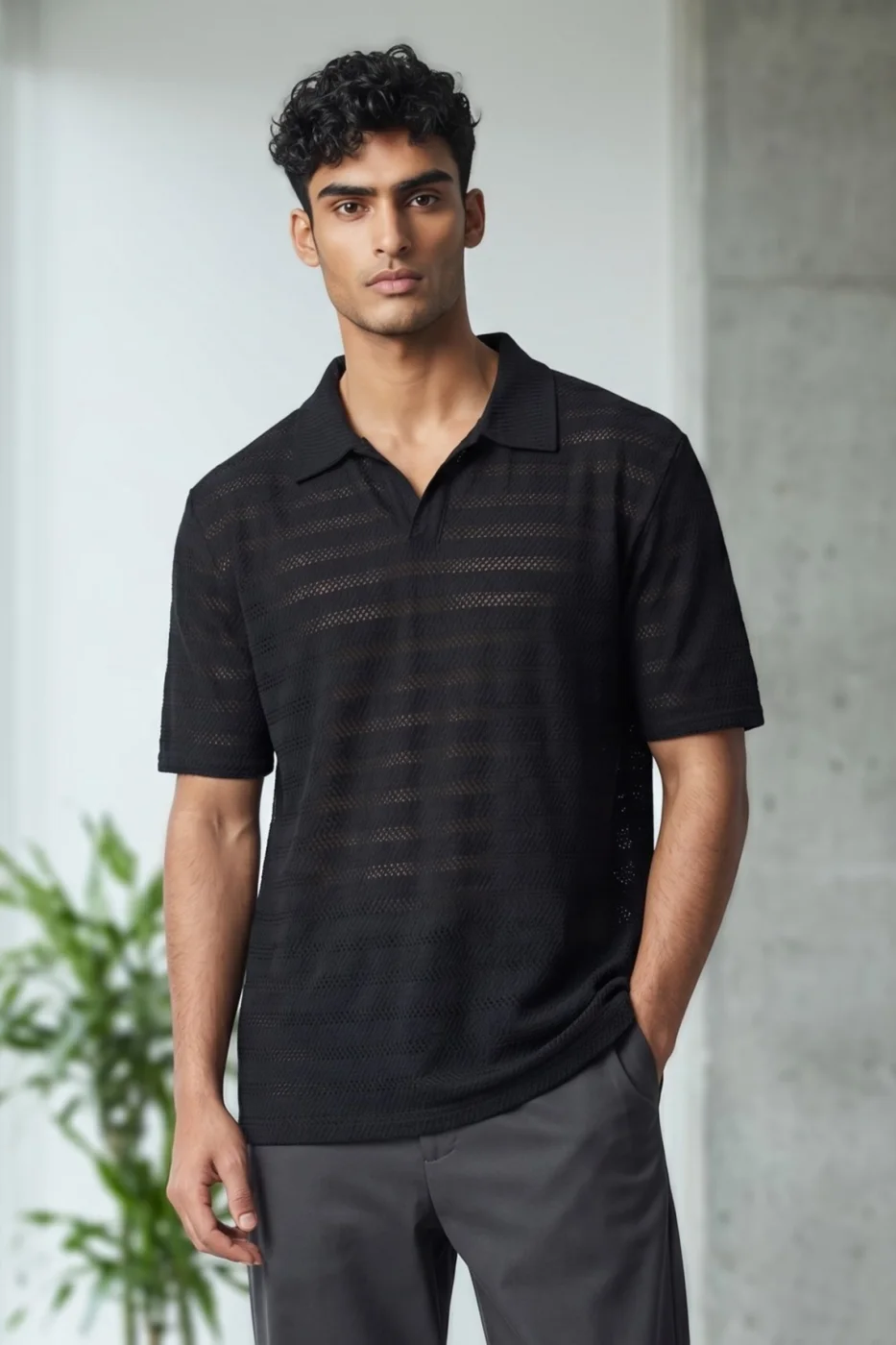 Polo Renda Preto Special Price Cod. | definne