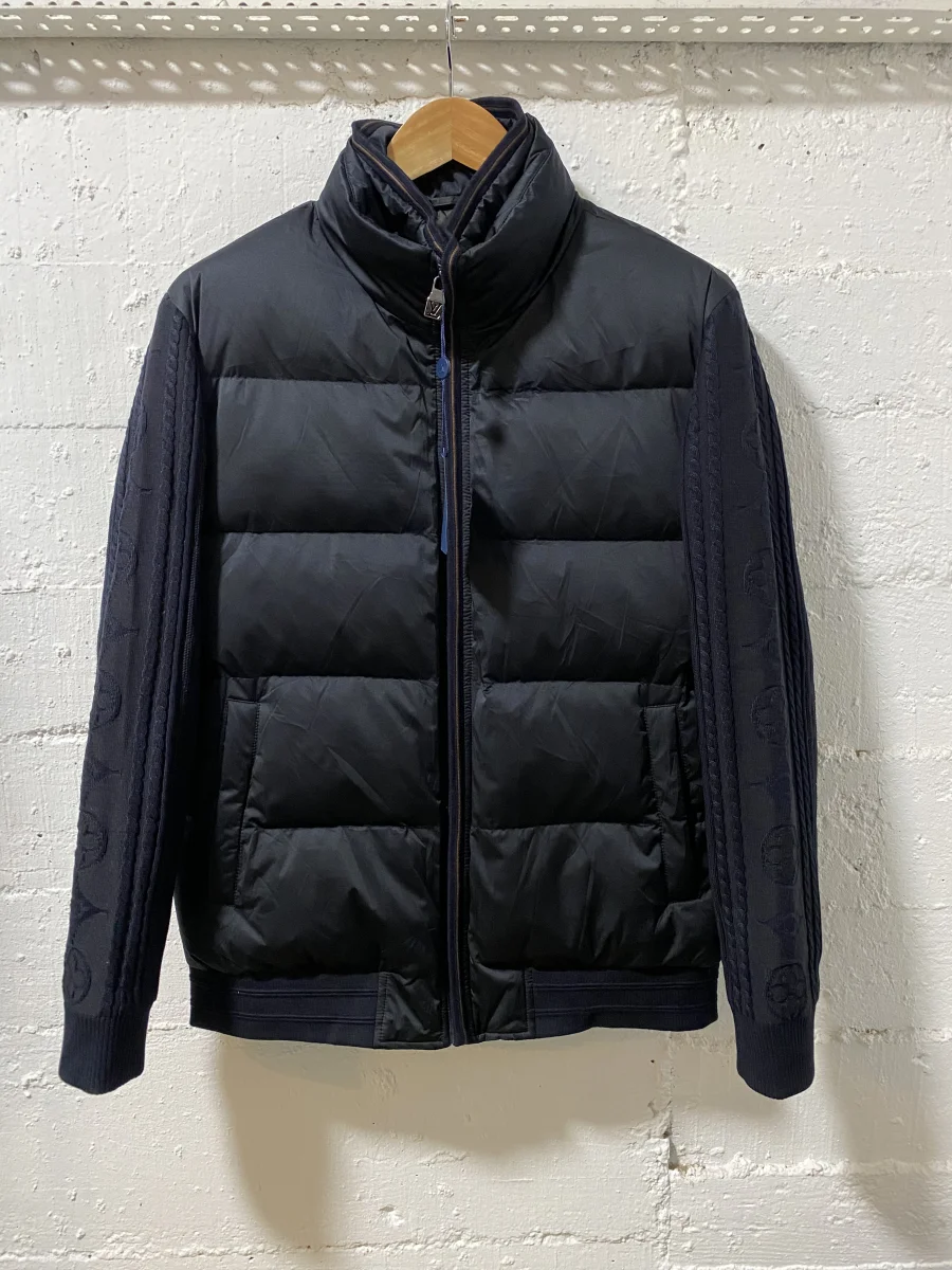 Louis Vuitton Blouson Jacket Dark Blue | MASSIMOLUXURYOUTLET