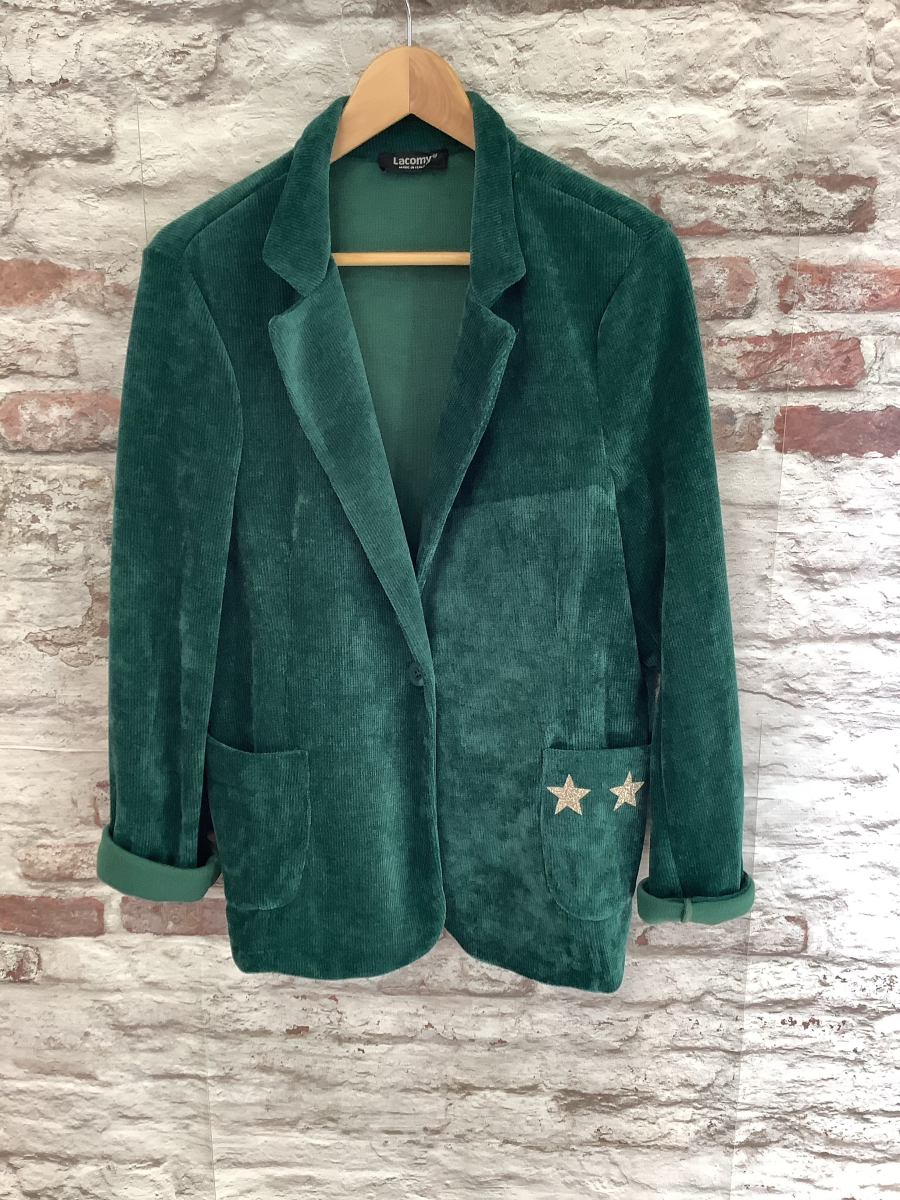 Veste velours etoile dos | Jus de coco 