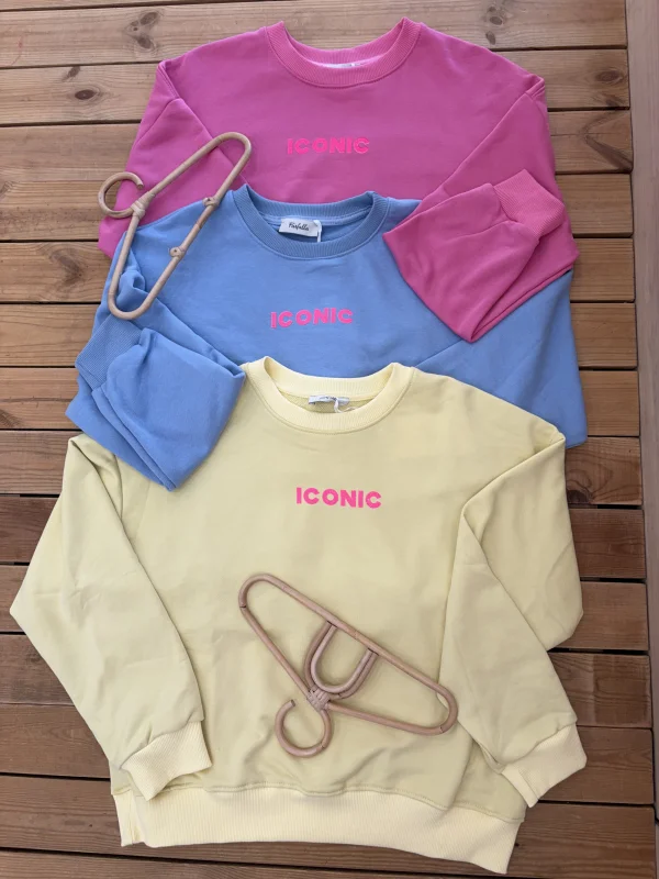 Sweat-shirt Iconic Bleu | Lena in Love 