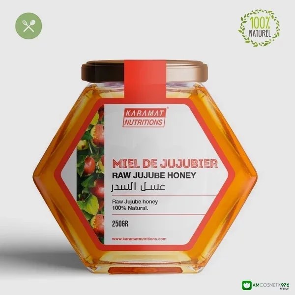 MIEL DE JUJUBIER DU PAKISTAN 250G – KARAMAT COLLECTION | AMCOSMETIK