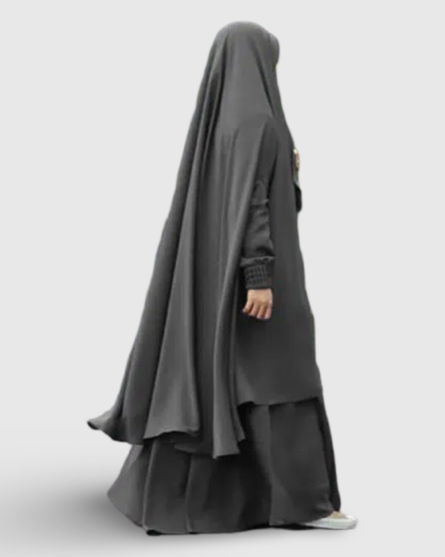 JILBAB 2 PIECES KAREEMAH | AMCOSMETIK