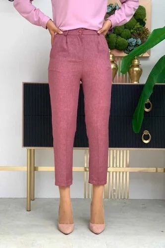 Pantalon droit en cachemire  | CasaZaz