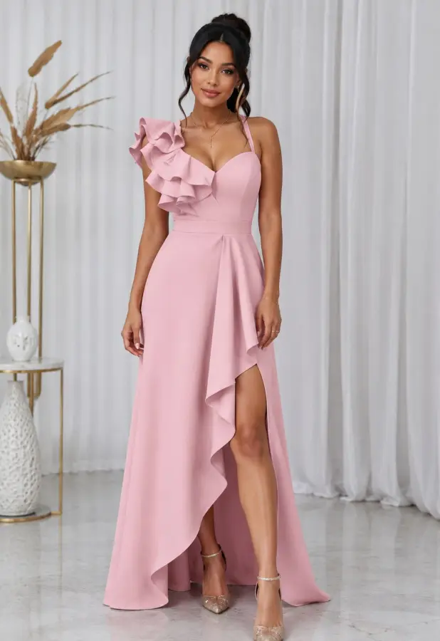 Robe froufrou | Pink Corner 974