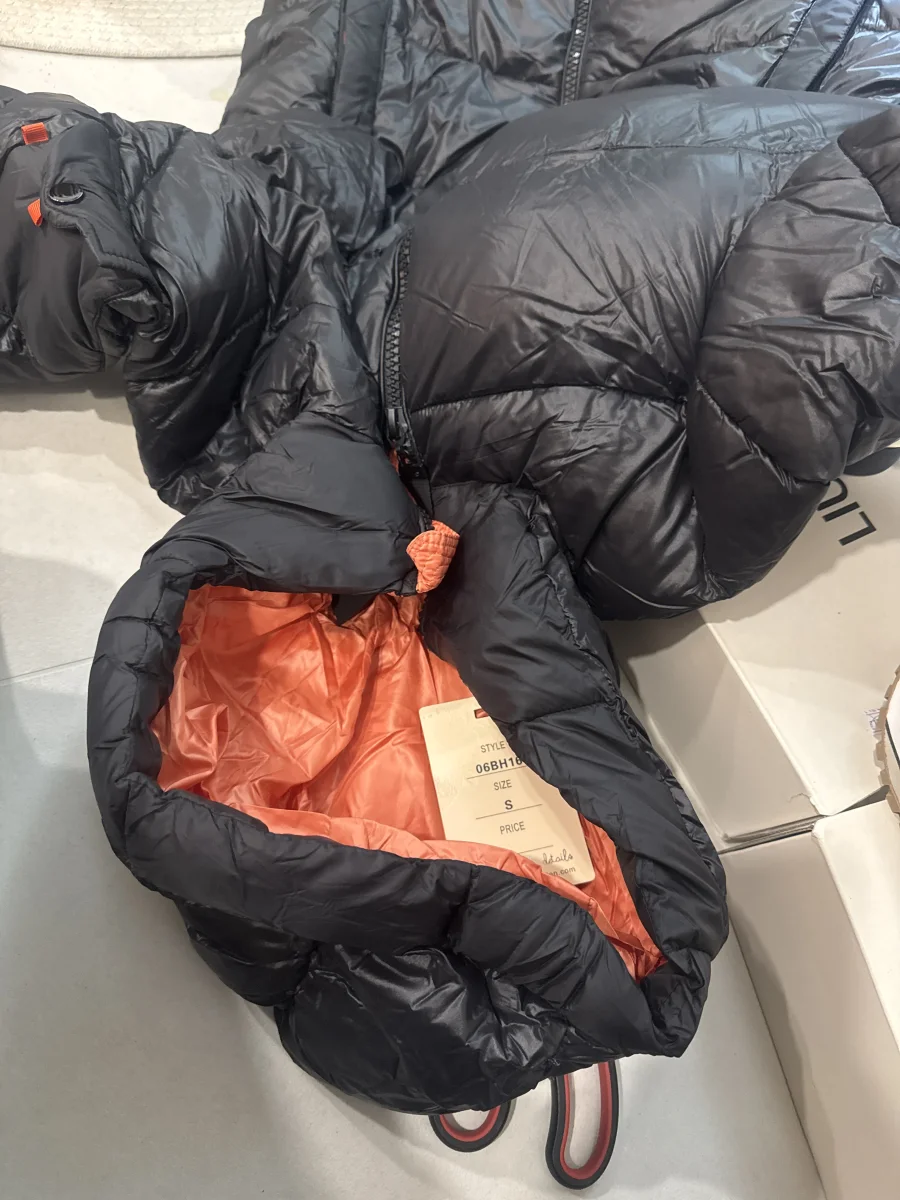 Doudoune orange  | Astra boutique 