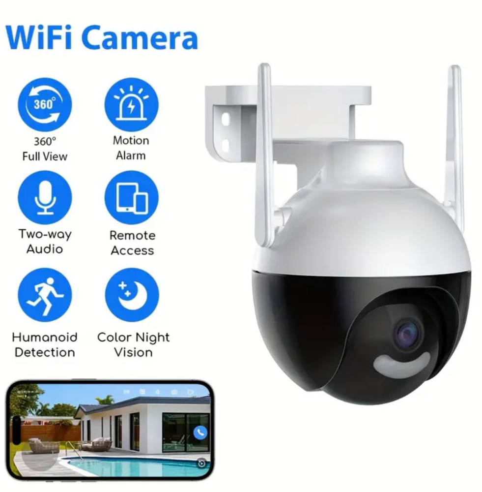 Camara de seguridad Hiseeu 1080p | STORE TECH MONGI E&E