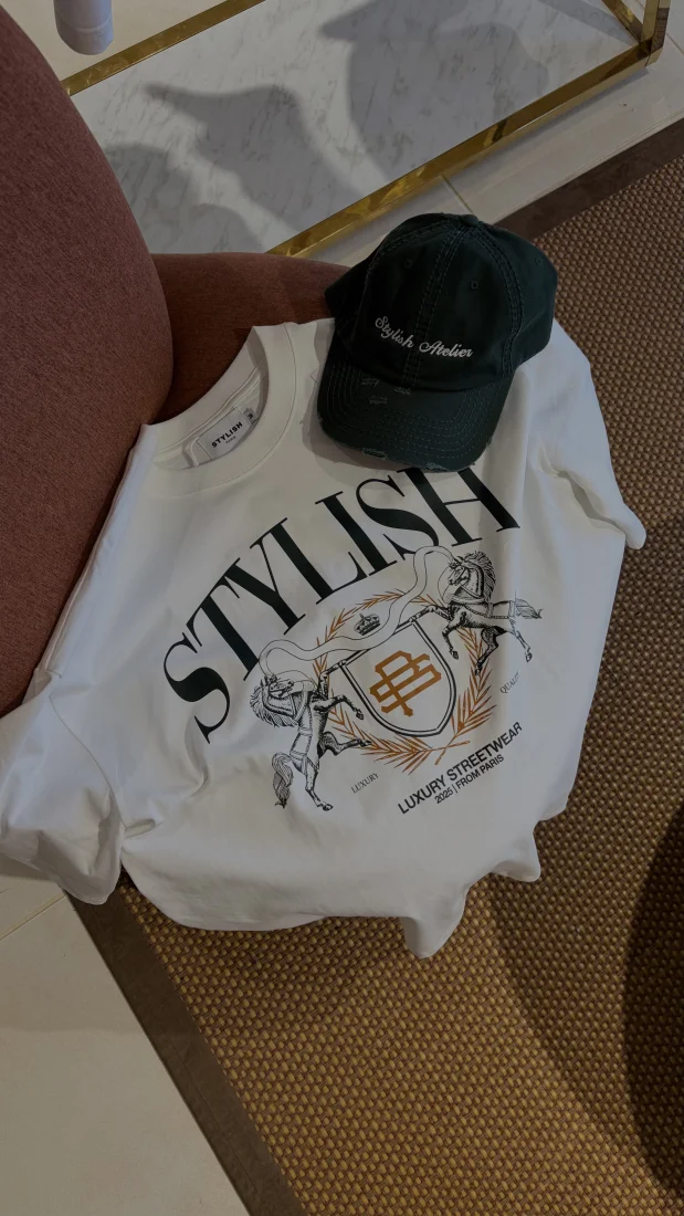 T-SHIRT MONARCH - BOXY FIT | STYLISH PARIS