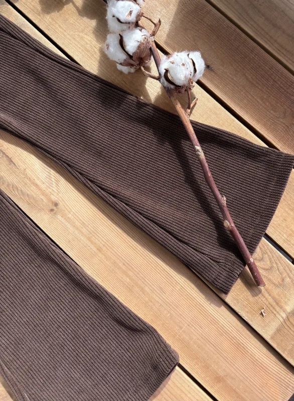 Pantalon Flaire Irina marron | Lena in Love 