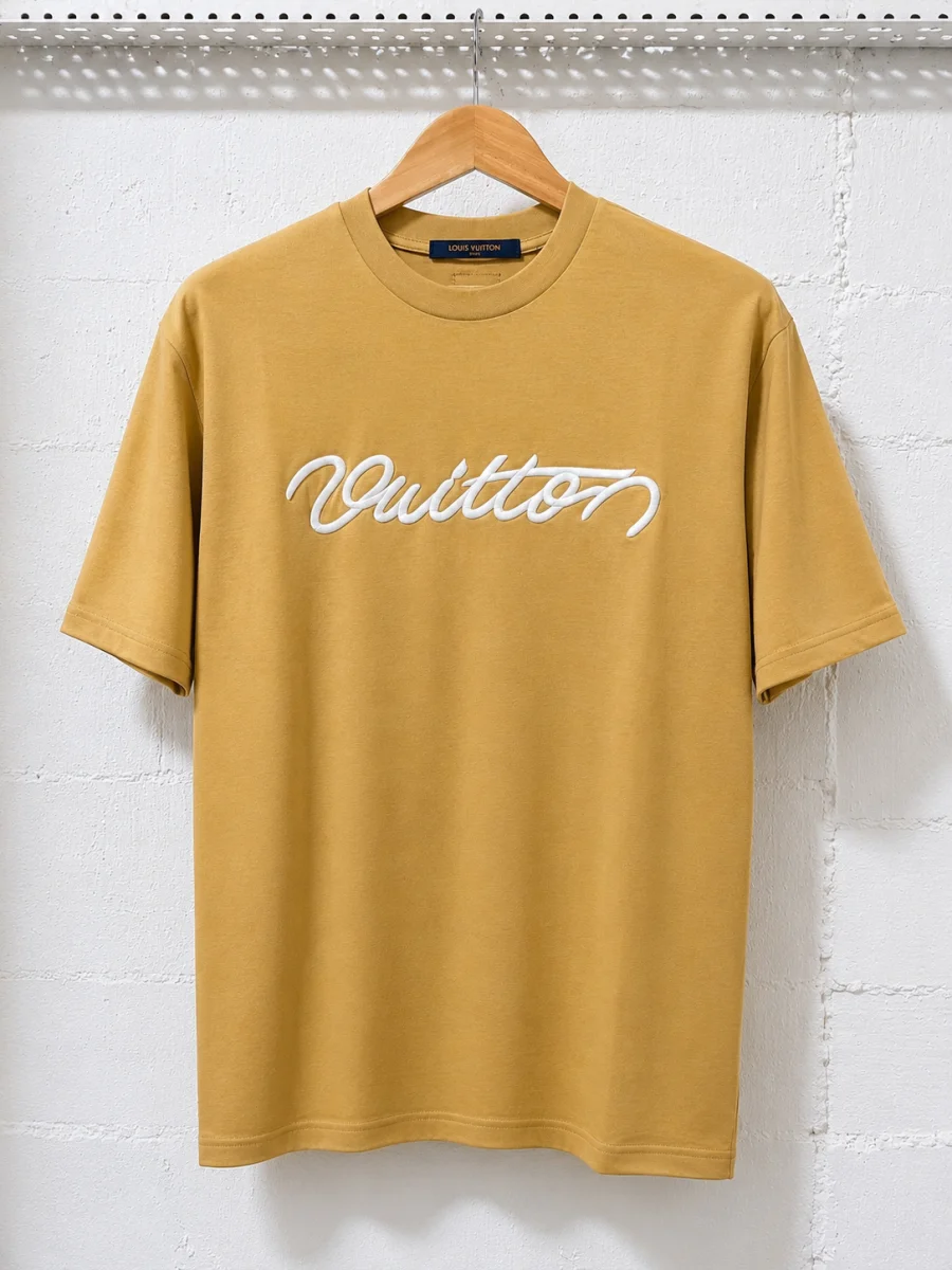 Louis Vuitton T-Shirt Camel Beige | 