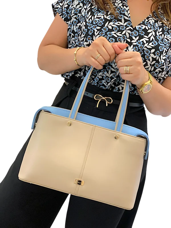 Marie Beige Bleu Ciel | Sac'ré