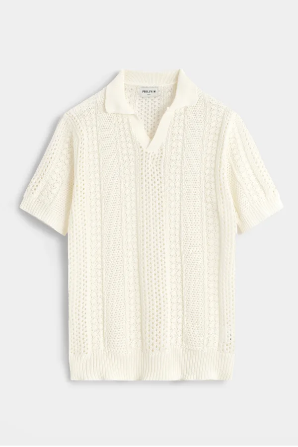 PRÉ-RESERVA Polo de malha Frilivin em Beje | definne