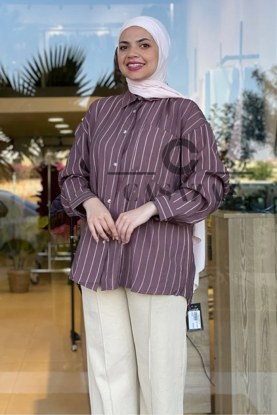Chemise rayée | CasaZaz