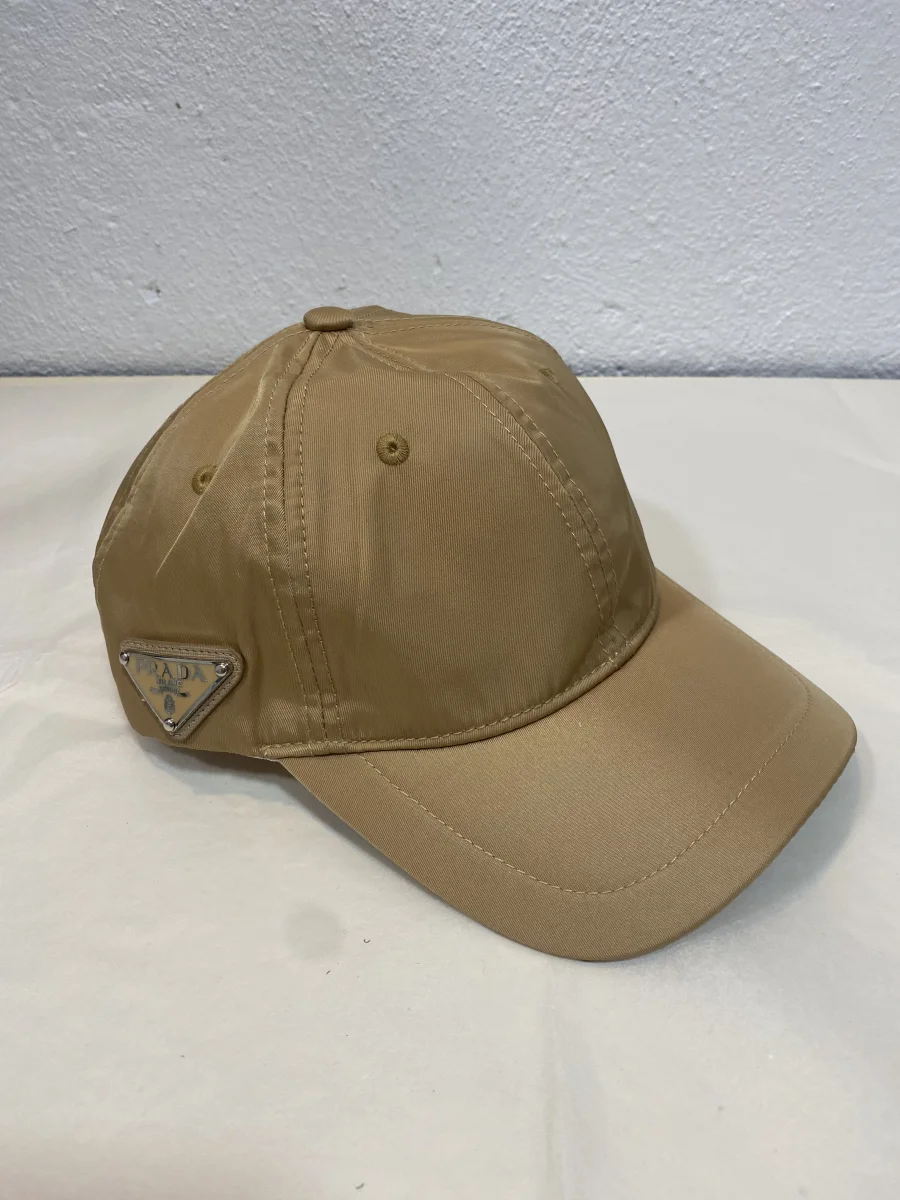 Prada Milano Cap Brown Nylon  | MASSIMOLUXURYOUTLET