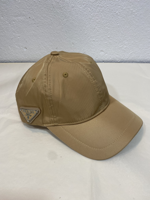 Prada Milano Cap Brown Nylon  | 