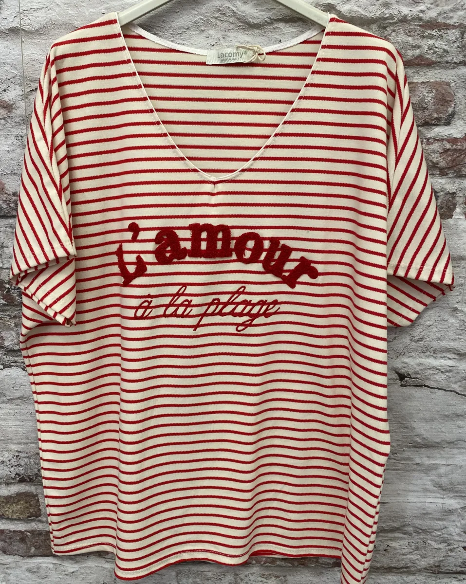 Top l’amour a la plage  | Jus de coco 