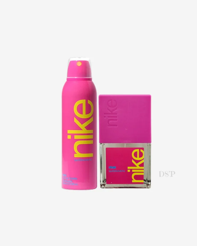 Duo Nike Woman Pink - EDT + Déodorant | Dîna Shop'