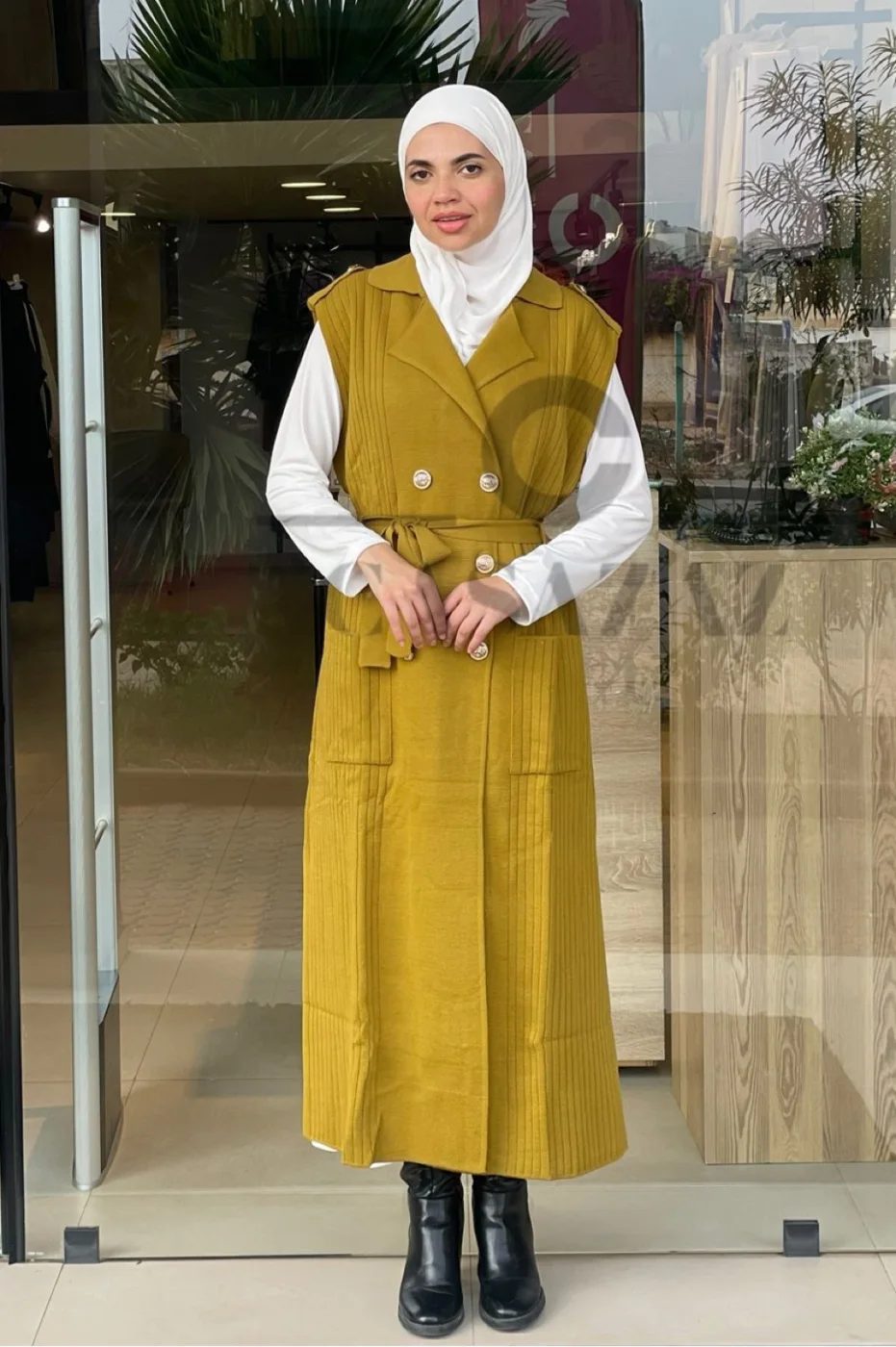 Gilet Maille Long | CasaZaz