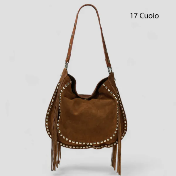 6110 - Borsa in camoscio  | Carvin Bags