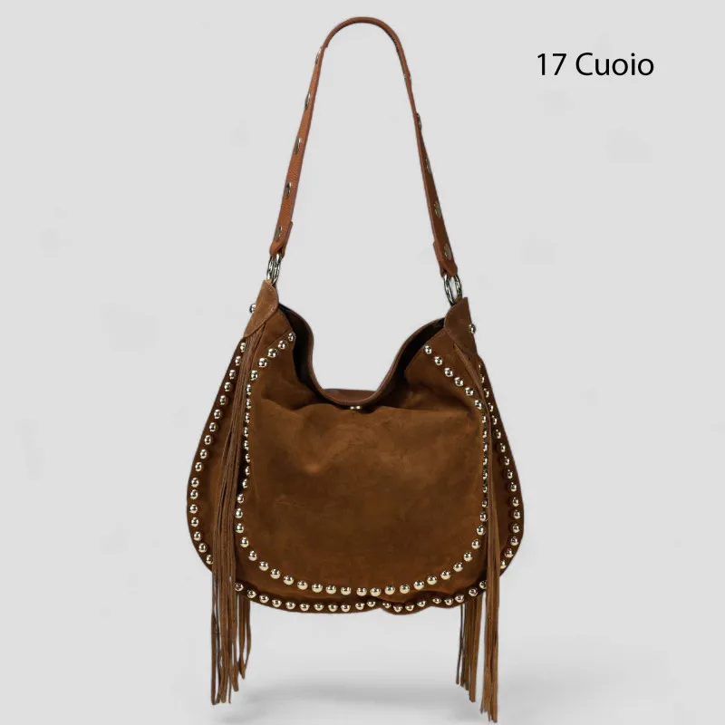 6110 - Borsa in camoscio  | Carvin Bags