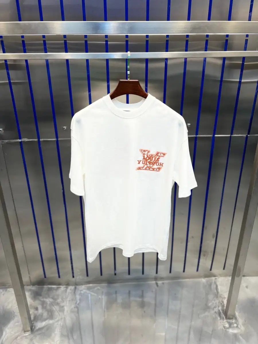 Louis Vuitton T-Shirt White /Orange | MASSIMOLUXURYOUTLET