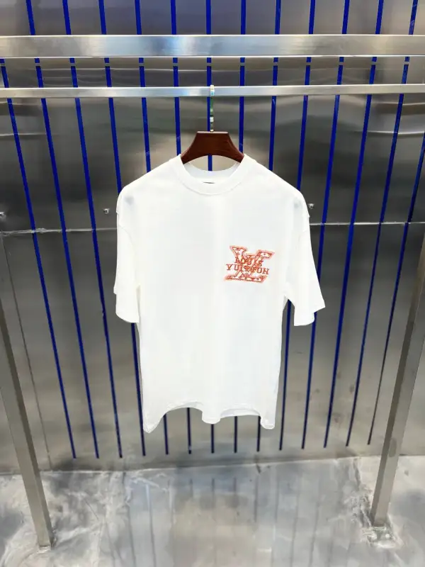 Louis Vuitton T-Shirt White /Orange | MASSIMOLUXURYOUTLET