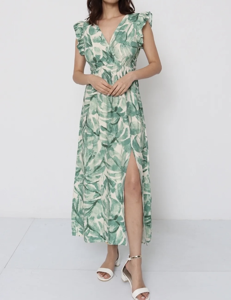 Robe longue grande taille | Jus de coco 