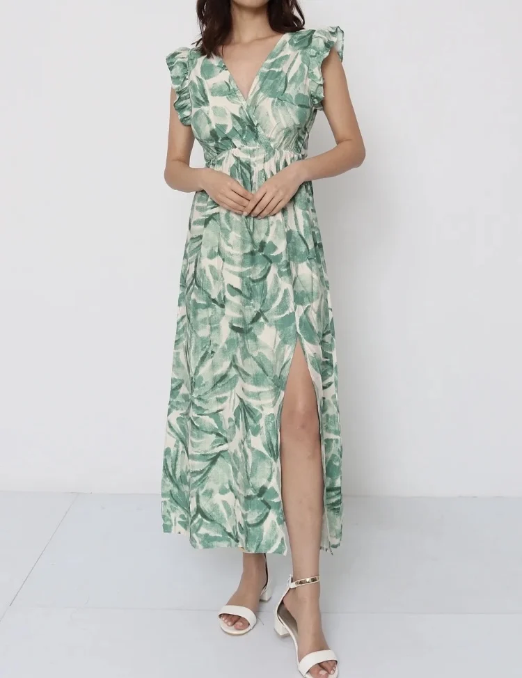 Robe longue grande taille | Jus de coco 