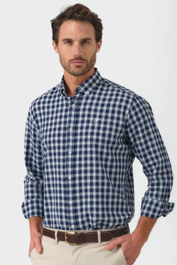 Camisa Catania Marinho La Garrocha 386 | Definne