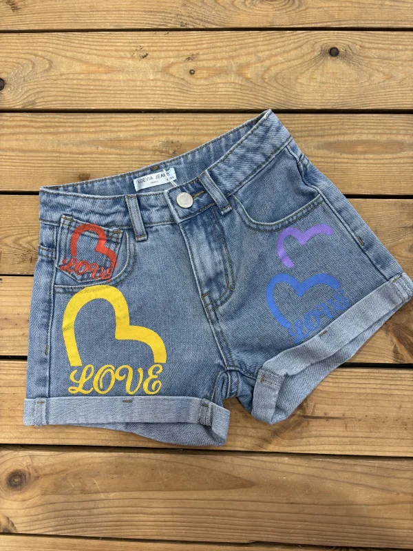 Short en jeans heart  | Lena in Love 