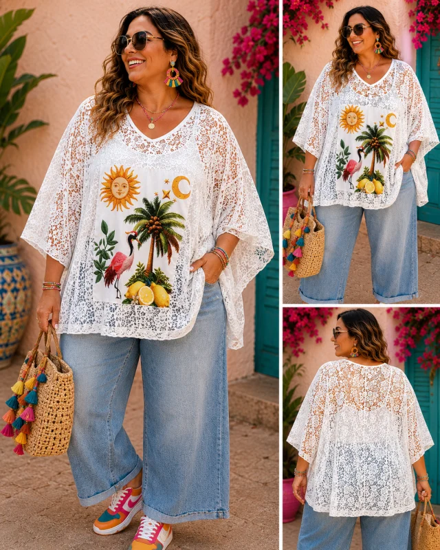 Blouse " copa "38 au 52 | Les Chics Filles by Sab