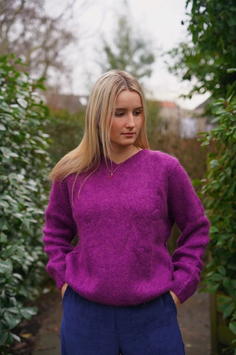Sweater Mohair  | Salsa Color