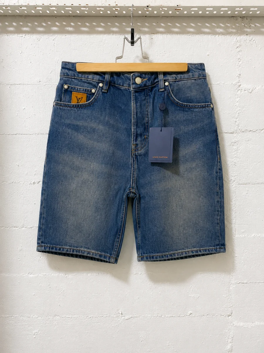 Louis Vuitton Denim Short Blue | 