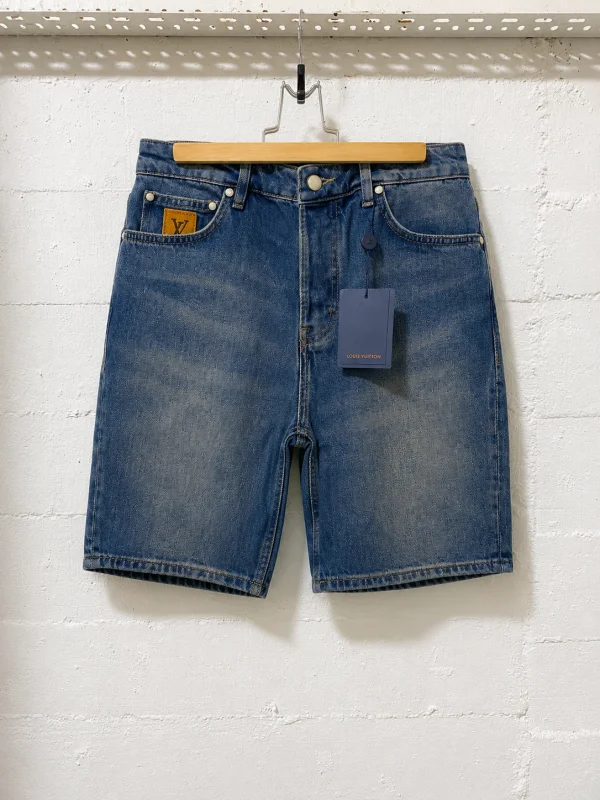 Louis Vuitton Denim Short Blue | 