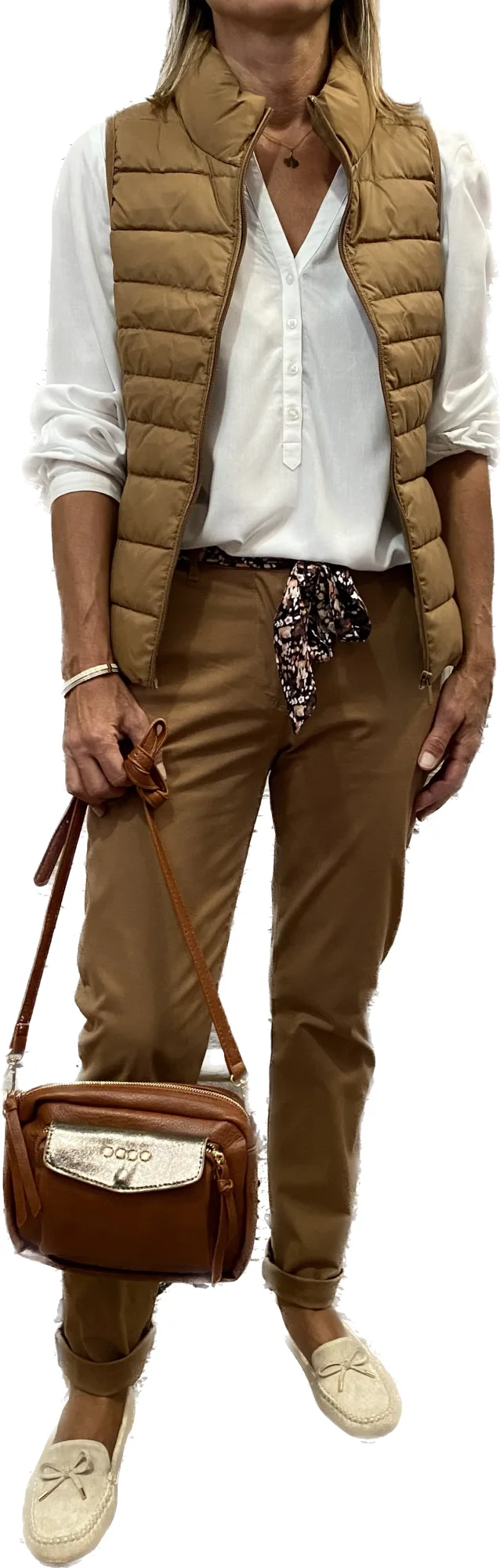 Chino camel ou noir  | Jus de coco 