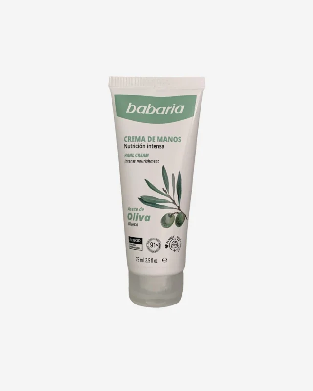 Crème mains huile d'olive - Babaria | Dîna Shop'