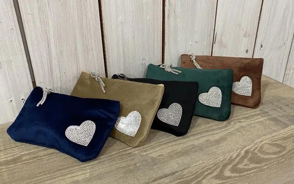 Pochette coeur jaysse | Jus de coco 