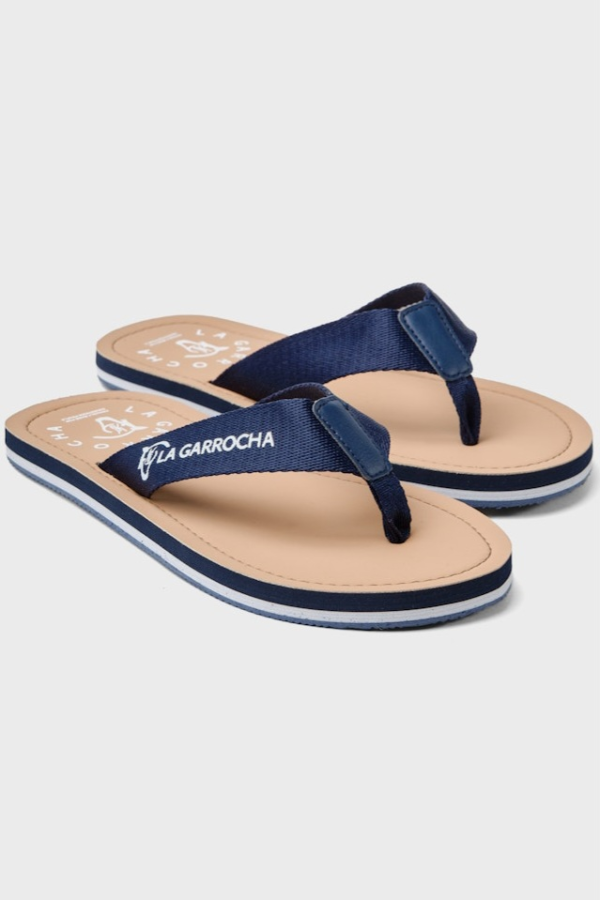 Chinelo de Praia La Garrocha em Azul Marinho | Definne