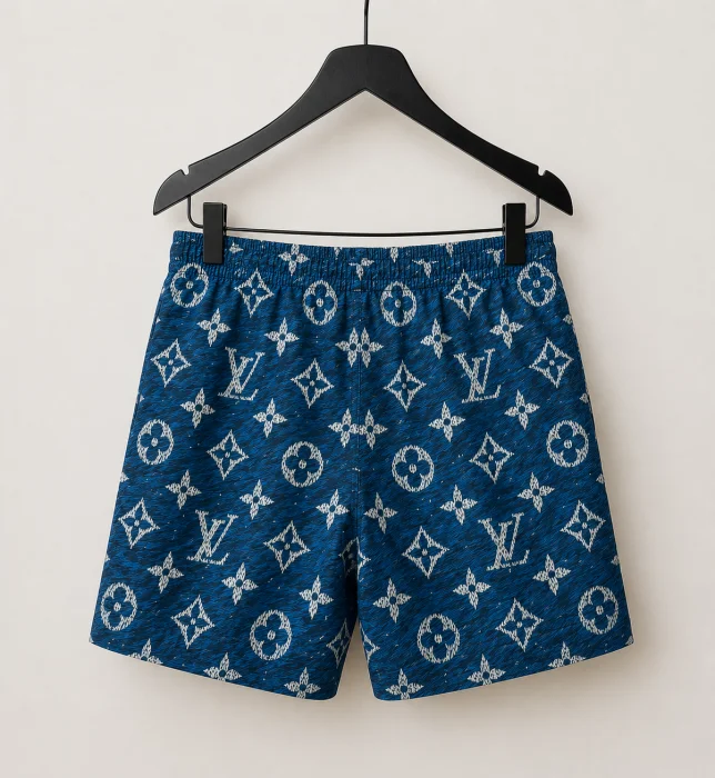 Louis Vuitton Printed Swimming Short Navy/Blue | 