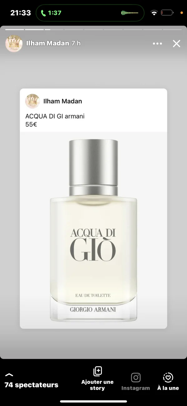 aqua di gio | Astra boutique 