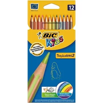 Crayon de couleur tropicolors boite de 12 | GX-IVOIRE SERVICE 