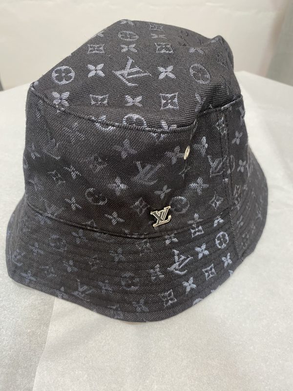 Louis Vuitton Sun Hats Black/Grey | MASSIMOLUXURYOUTLET